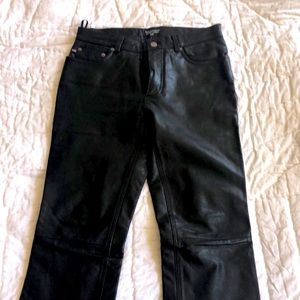 Ralph Lauren leather woman’s jeans size 6